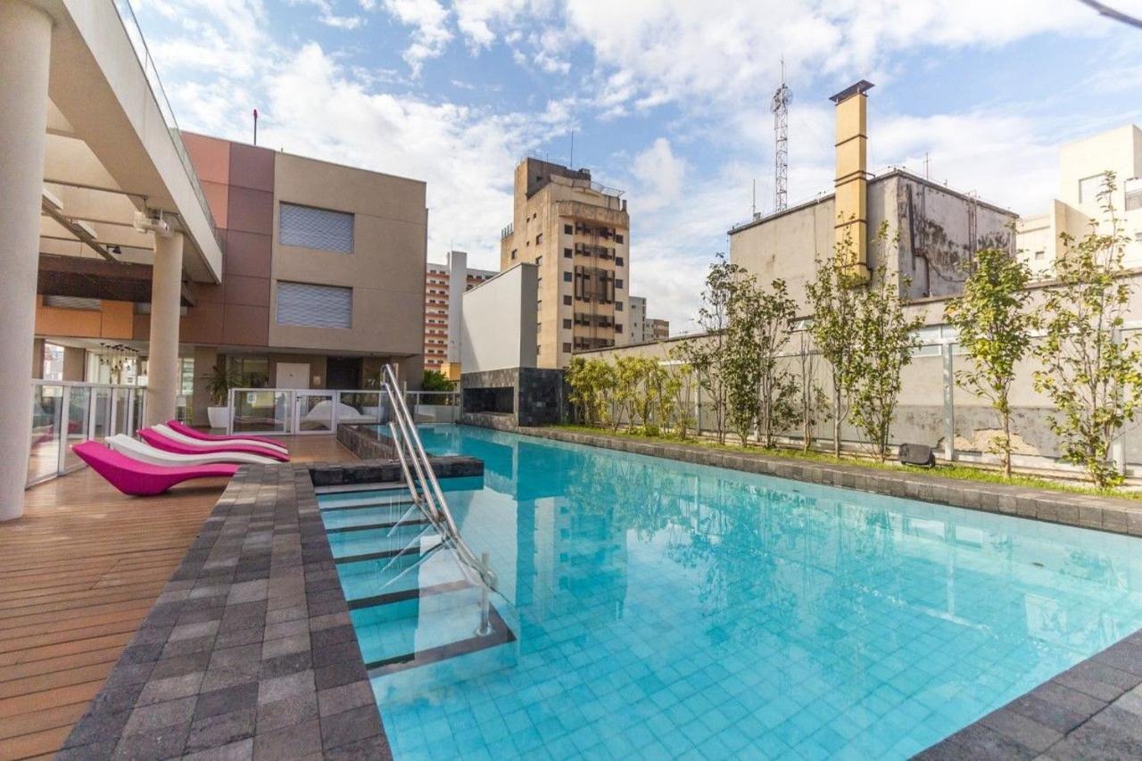 Ap R.Augusta C/Infinity Pool Prox Shop Frei Caneca Сан-Пауло Экстерьер фото